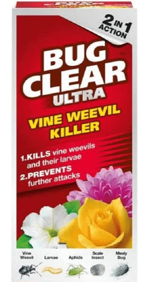 BugClear Ultra Plant Care Liquid 480ml – Garden Use Concentrated Solution for Routine Outdoor Plant Maintenance, Suitable for Use Around Potted Plants, Borders and Decorative Garden Areas