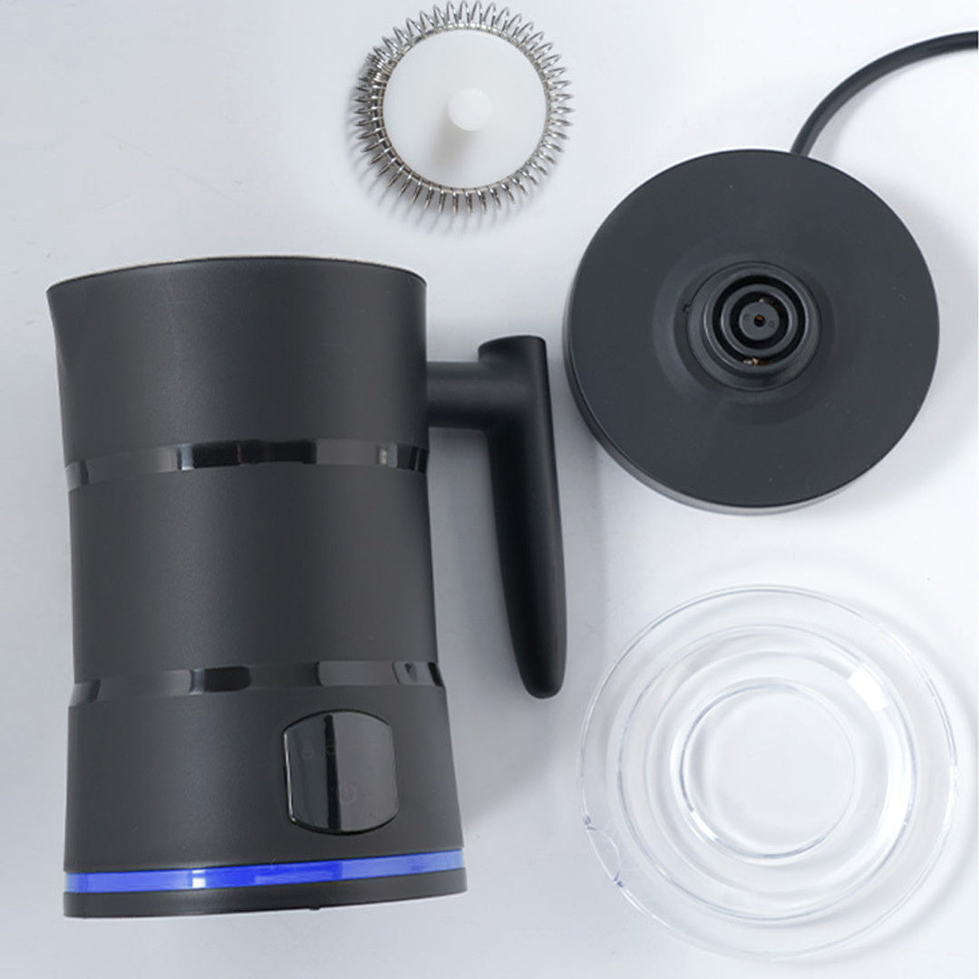 Milk Frother, Milk Frother Electric, 4- in-1 Automatic Milk Frothers, Large Capacity Hot & Cold Milk Foamer, Silent Operation Milk Heater and Warmer for Coffee, Latte, Cappuccino, Chocolate