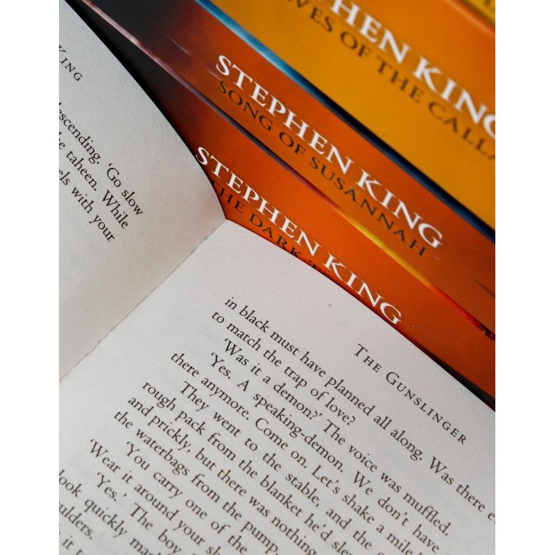 Stephen King Dark Tower Collection 8 Books Box Set (1 to 8) Gunslinger, Horror, Fantasy, Adventure, Thriller, Supernatural Fiction, Best Seller