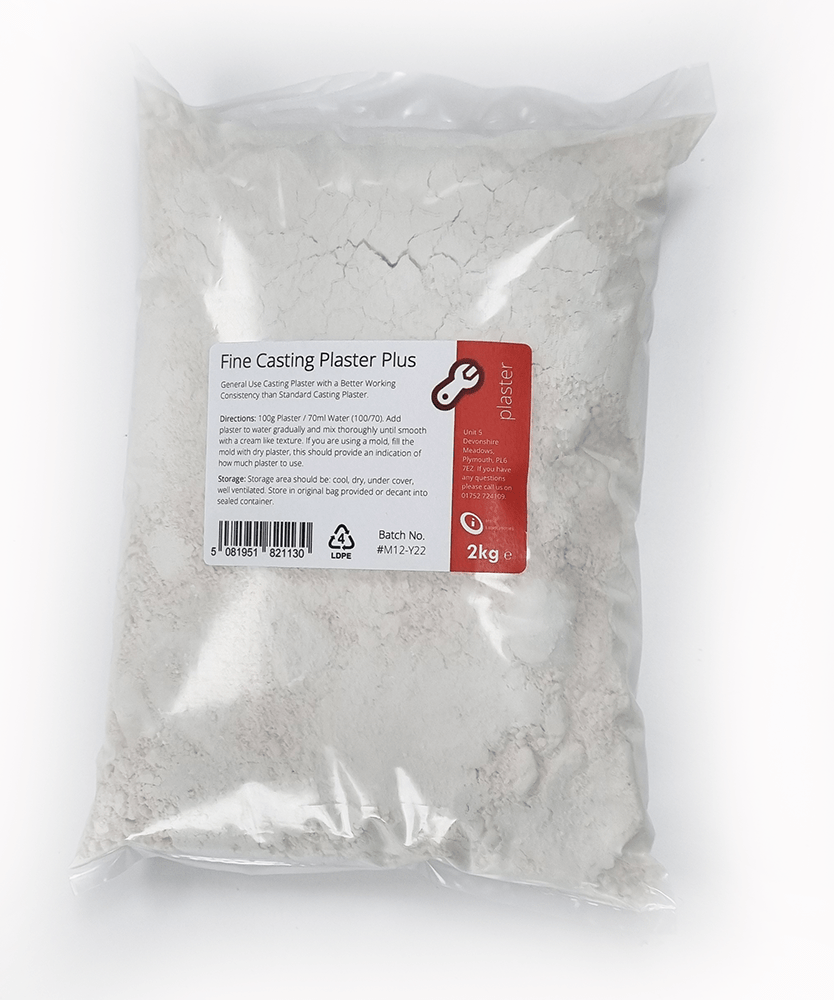 Fine Casting Plaster 2kg - Superior Plus Powder