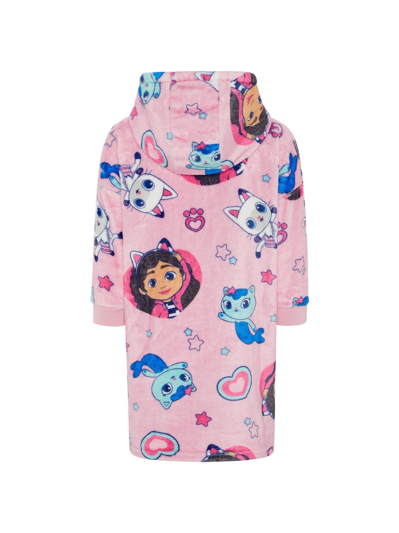 DREAMWORKS GABBY'S DOLLHOUSE Gabby'S Dollhouse Wearable Blanket Hoodie, Stocking filler xmas gift