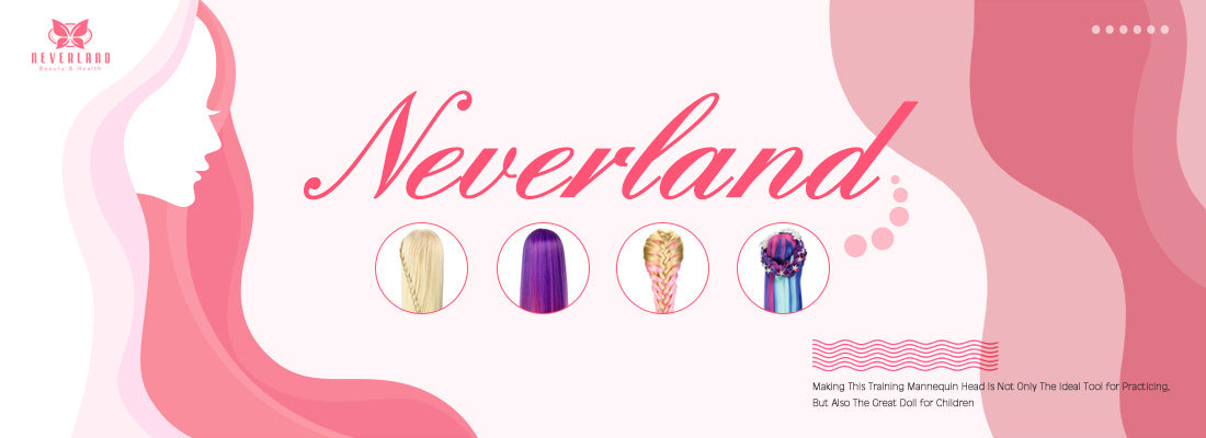 Neverland Beauty And Health 53.34cm - 60.96cm Canvas Wig Head Mannequin Head Head Stand Manikin Head for Wig Making Display with Wig Stand Tripod