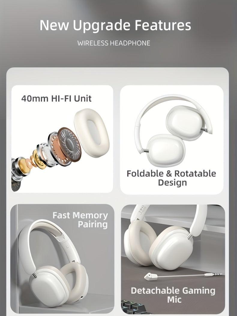 Foldable Over-Ear Headphones with Detachable Microphone - construction detail 12