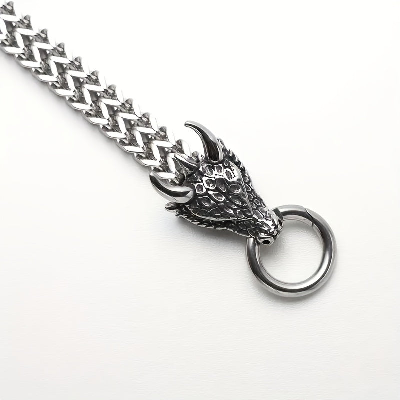 Domineering Dragon Head Bracelet - Men's Jewelry Gift