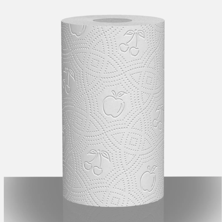 Gentille Giant 3 Ply Thickness Paper Towel | Extra Strong, Absorbent, Tough, Durable Kitchen Roll | Multipurpose Bulk Pack (18)