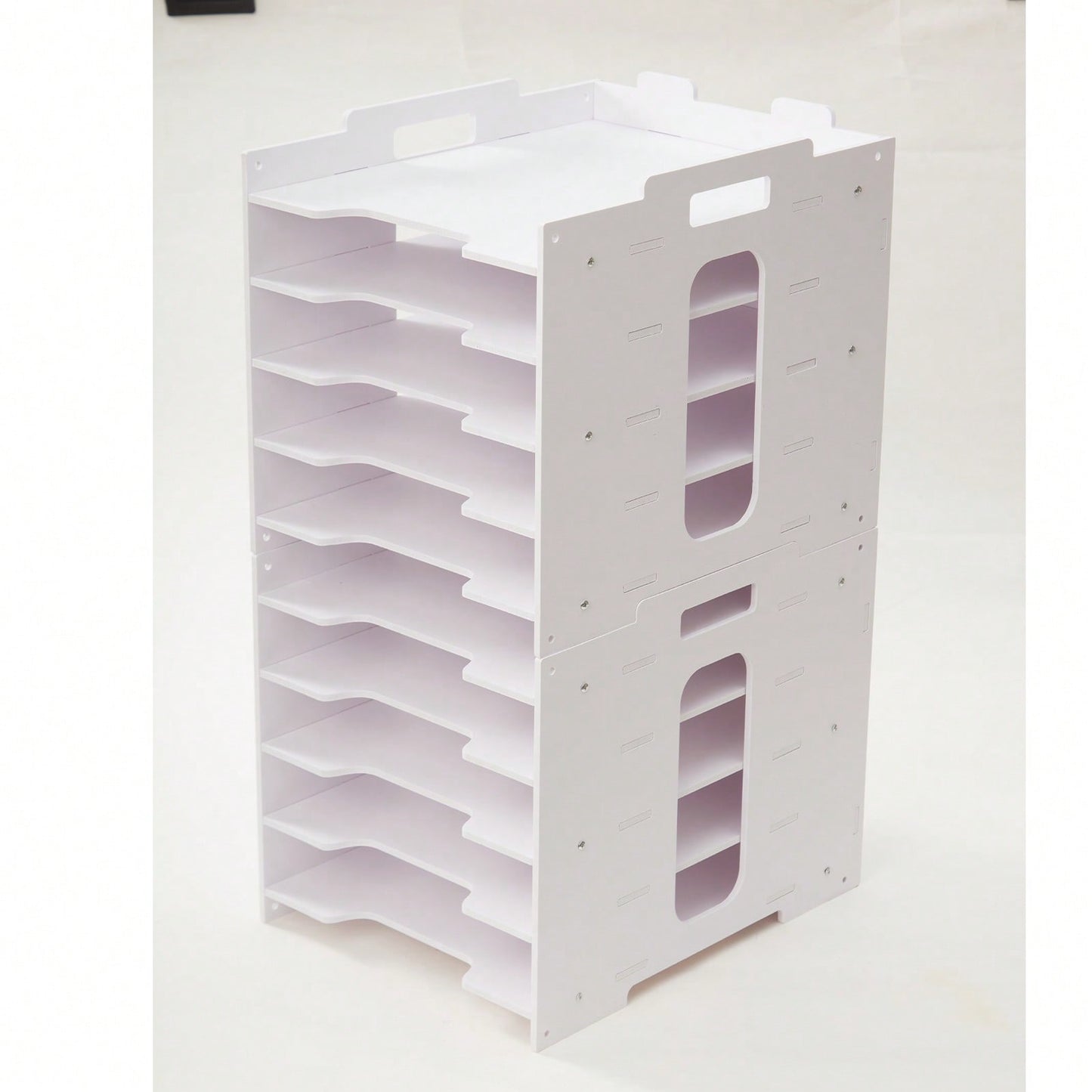 Desktop Paper Organiser A4 File Holder Letter Tray 5/7/10-Tier Document Storage Rack for Home Office & School – Desk Organiser for Files, Papers & Stationery