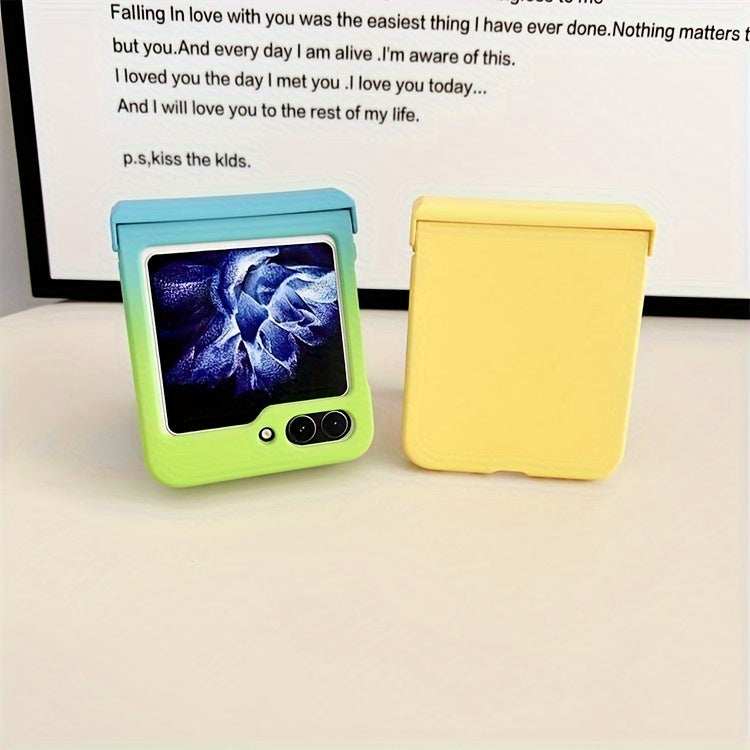 For Samsung Galaxy Z Flip 6/5/4/3 5G Gradient Color Hard Phone Protective Case Cover