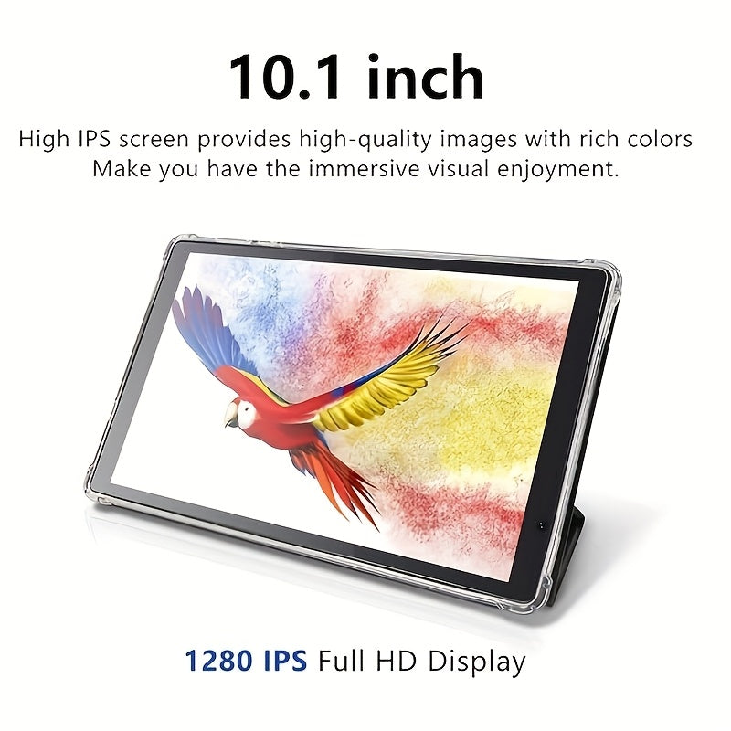 Tibuta Android Tablet, 10-Inch Android 14 Device, 6GB Memory (2GB + 4GB Expandable), 32GB Storage with 128GB Scalability, WIFI Connectivity, Wireless Capabilities, Front And Rear Cameras, High-Definition Touchscreen, And a 5000Mah Battery, Tablet