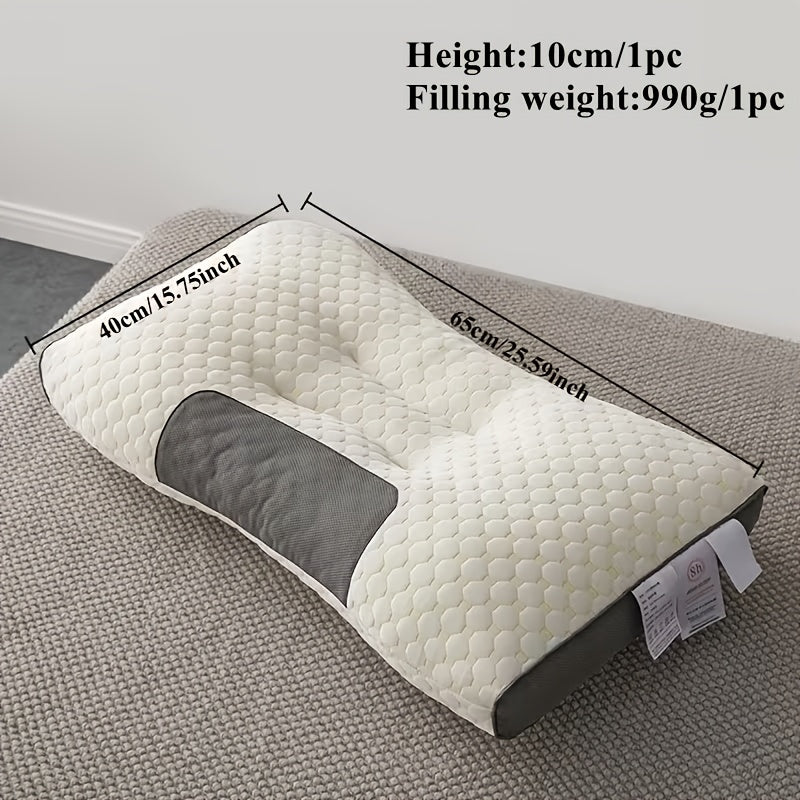 Pack of 2/1pc Neck Pillow, Removable & Washable, with High Quality Pillow Core, Soft Comfortable Pillows for Neck and Shoulder, Pillow for Sleeping, Low Profile Pillows, Pillow for Back Sleepers, Sofa, Bed, Living Room and Home Use, Soft Modern Neck