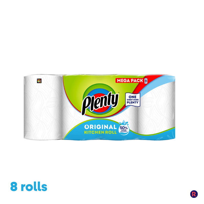 Plenty Original Kitchen Towel - 8 Rolls