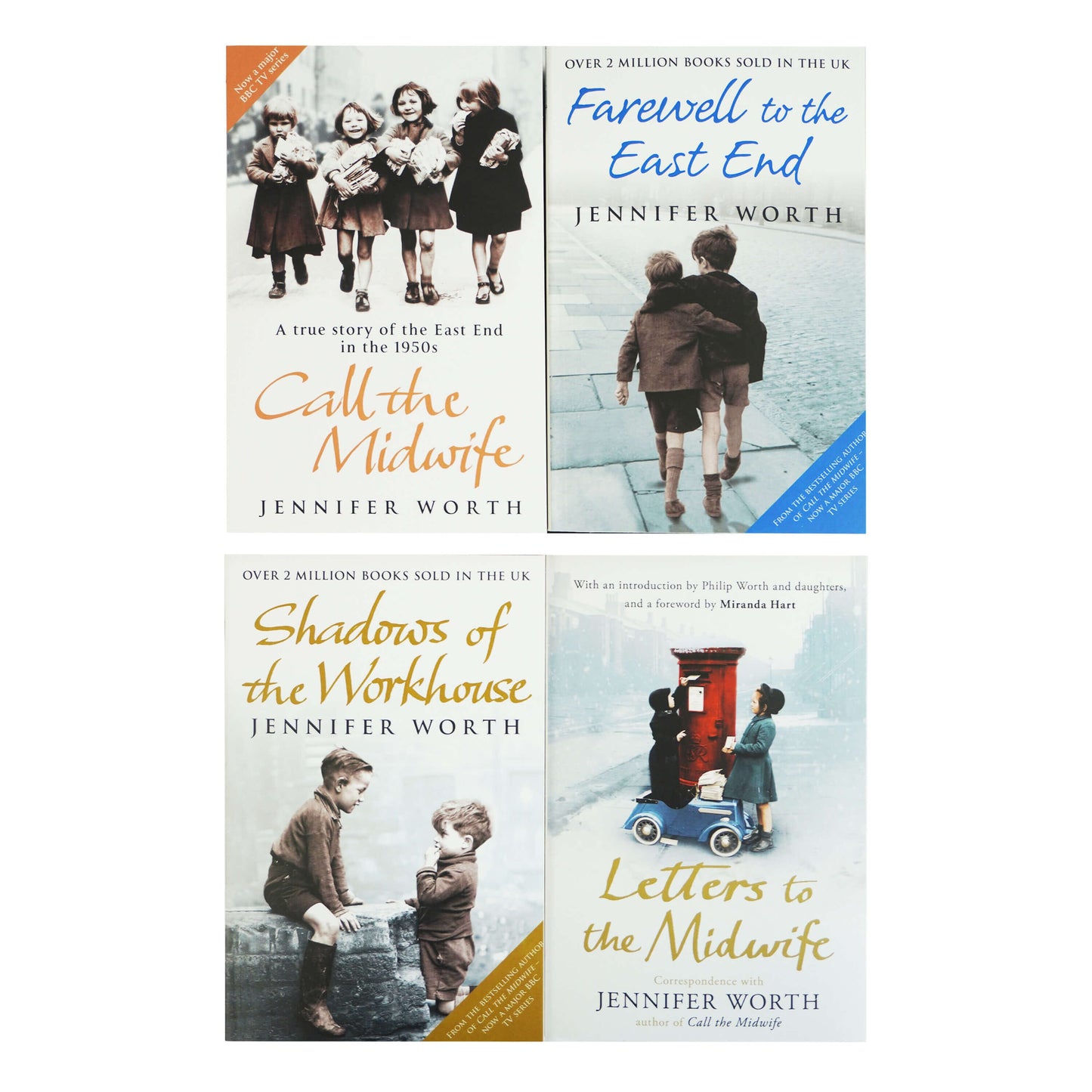Call the Midwife Series By Jennifer Worth 4 Books Collection Set - Fiction - Paperback