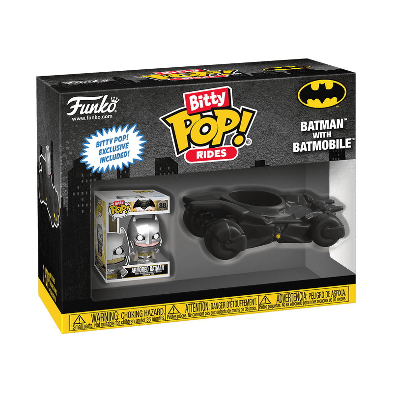 Funko Bitty POP! Rides: DC Comics - Batman '88 with Batmobile