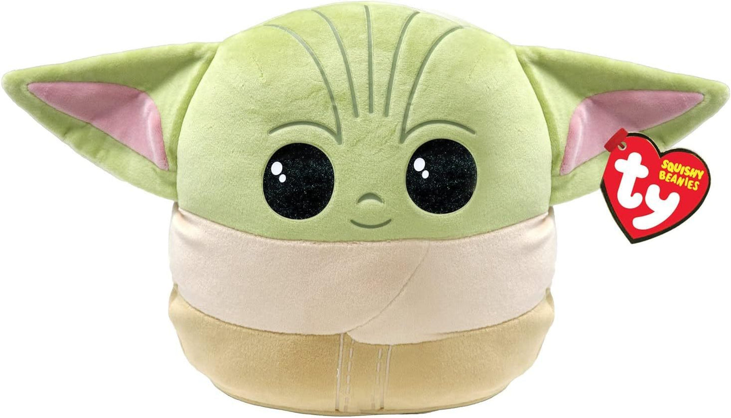 TY Squishy (Squish-A-Boo) Star Wars Grogu 10 Inch Soft Plush Toy