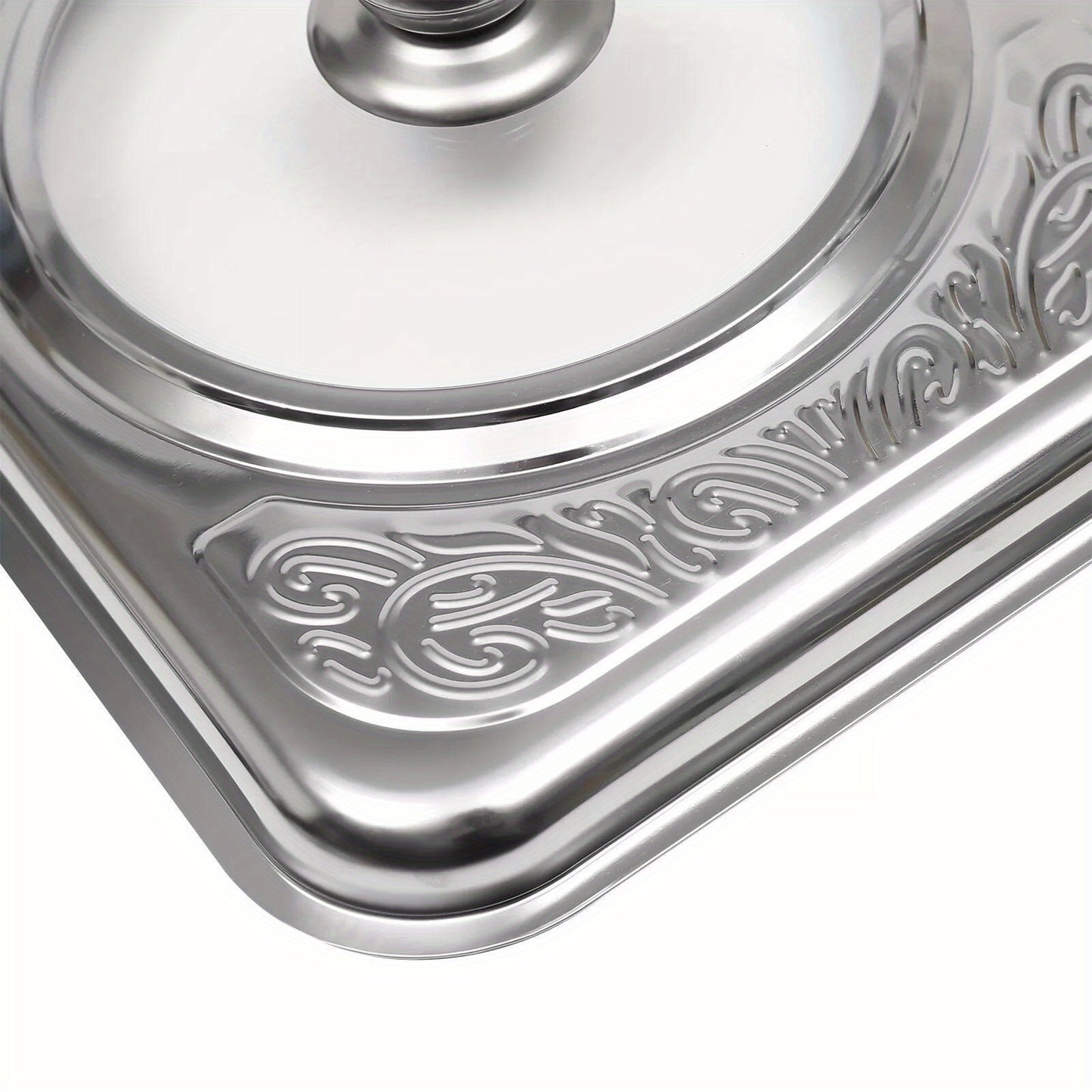 4pcs Buffet Dish Tray Food Plate Server Food Warmer Chafing Dish Serving Tray UK