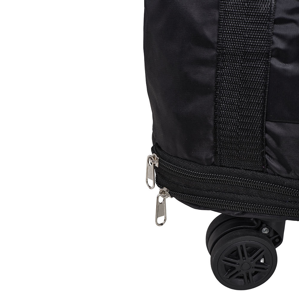 Travel Duffle Bag with Removable Wheels, Luggage, Suitcases, Expandable Sports Gym Bag for Women Men, Dry Wet Holdall Luggage Weekend Overnight Bags for Swimming