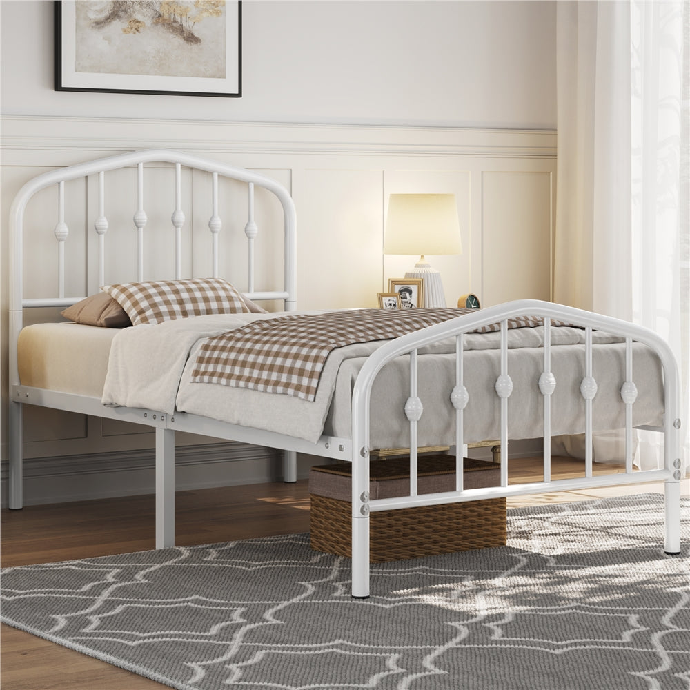 arched metal platform bed frame - product view 25