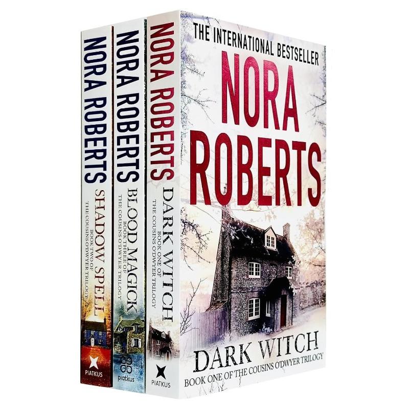 The Cousins O'Dwyer Trilogy 3 Book Collection Set by Nora Roberts (Dark Witch, Shadow Spell, Blood Magick)