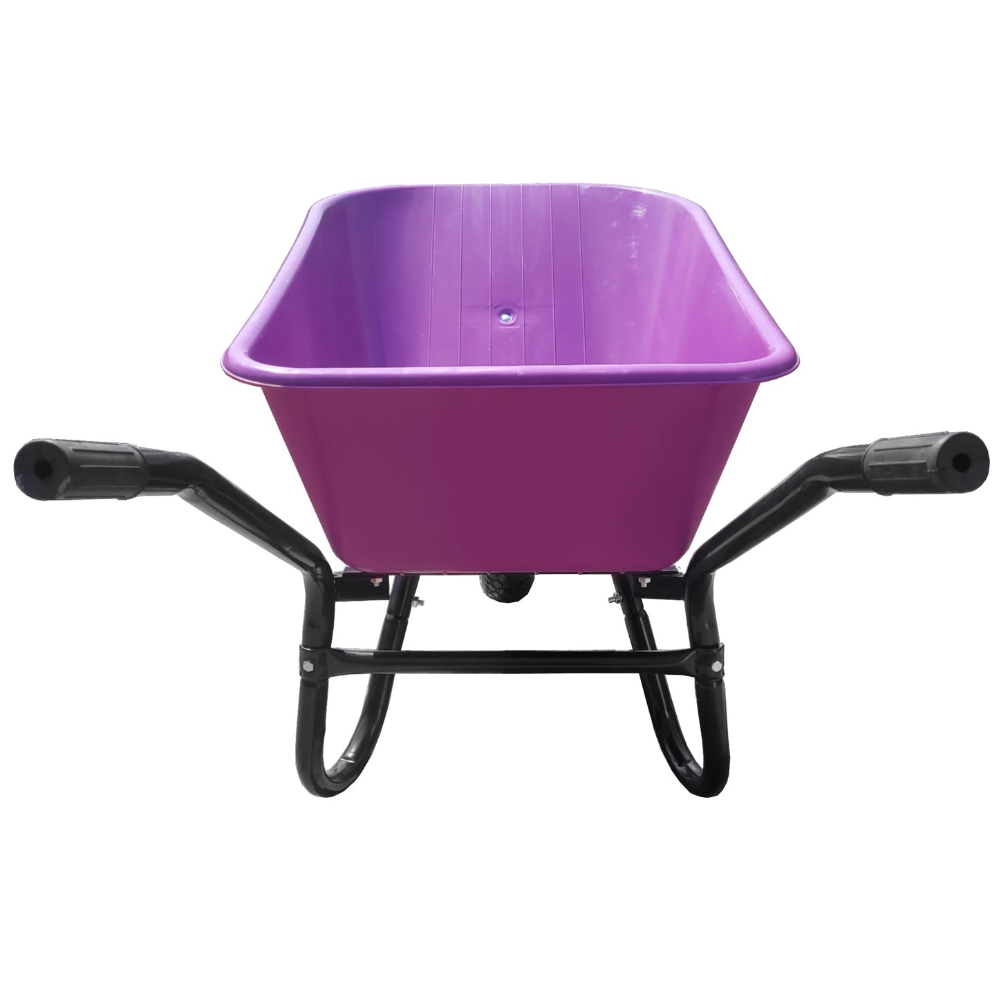 Purple Wheelbarrow - Plastic Wheelbarrow Professional Garden Barrow - TaskBarrow 110 Litre