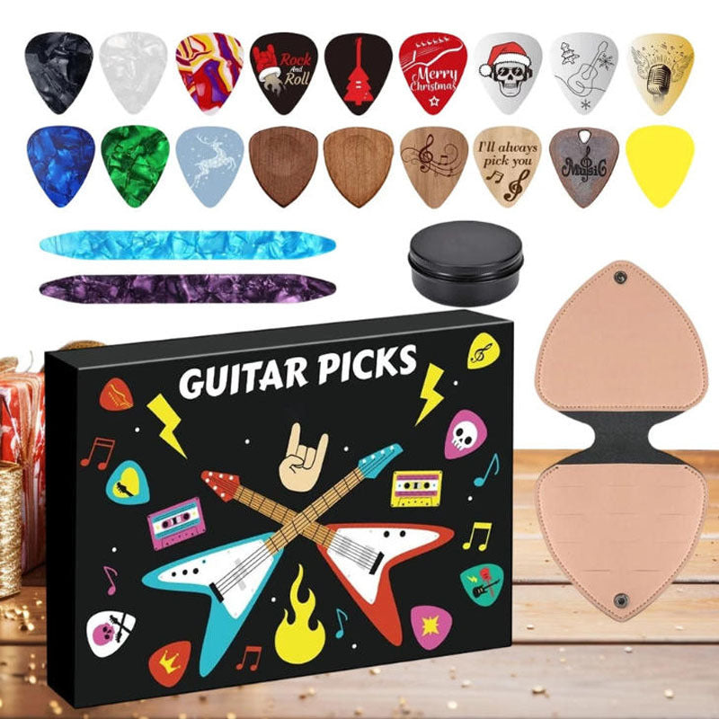2025 Guitar Picks Advent Calendar, 24-Day Countdown to Christmas