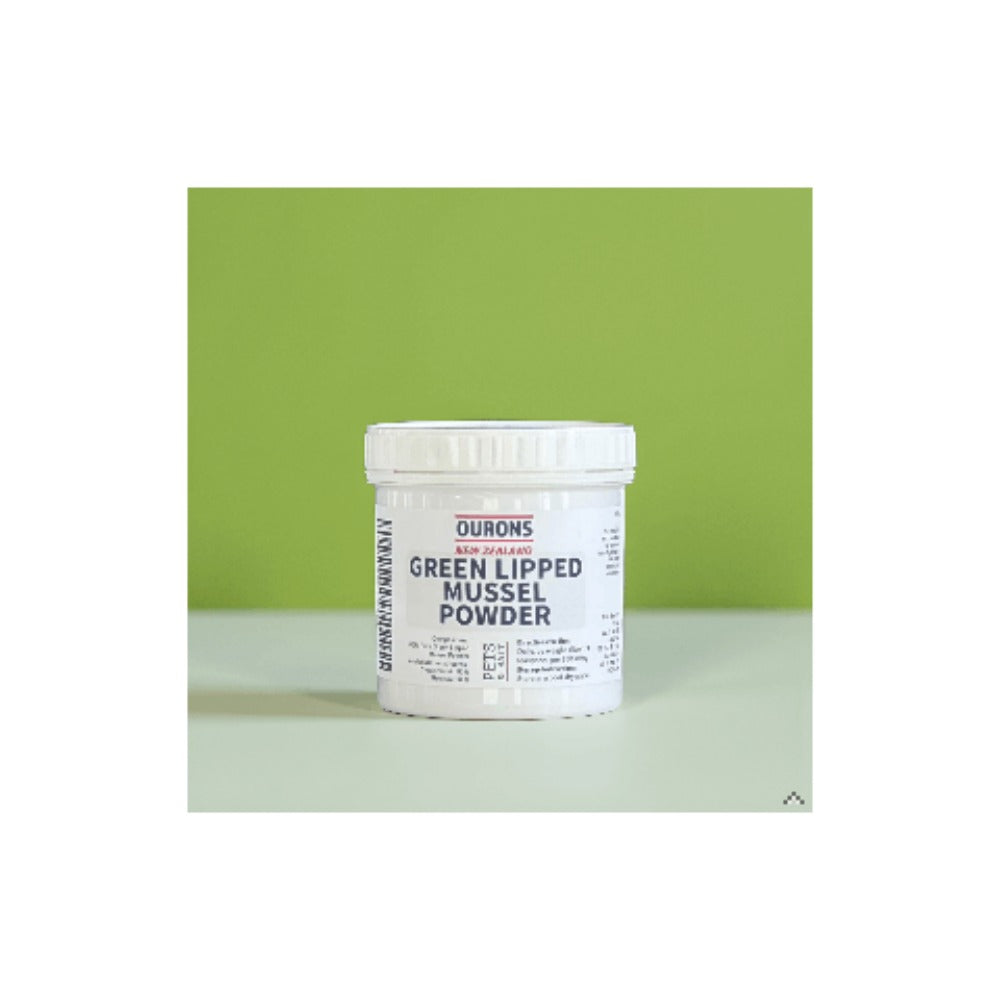 Green Lipped Mussel Powder for Dogs 130g – Natural Joint Supplement with Omega-3 & GAGs, Supports Mobility, Joints, Skin & Coat, All Ages & Breeds, No Fillers