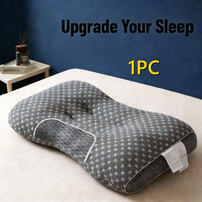 Pack of 2/1pc Neck Pillow, Removable & Washable, with High Quality Pillow Core, Soft Comfortable Pillows for Neck and Shoulder, Pillow for Sleeping, Low Profile Pillows, Pillow for Back Sleepers, Sofa, Bed, Living Room and Home Use, Soft Modern Neck