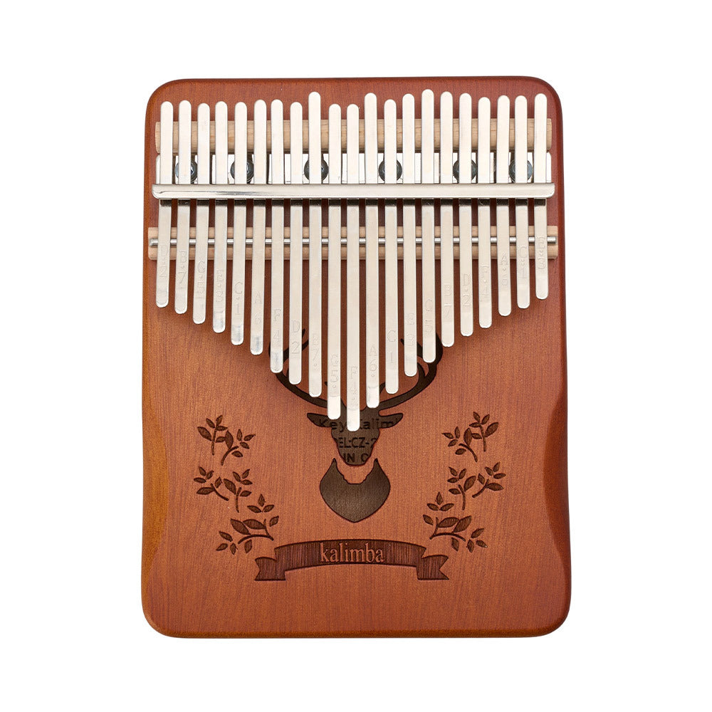 21 Keys Thumb Piano Kalimba set with Tuning Hammer & Accessories - Elegant Acoustic Musical Instrument for Beginners, Includes Storage Bag, Durable Wooden Construction, Perfect Holiday Gift, Musical Instruments