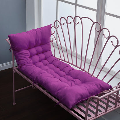 Thickened Recliner Cushion Beach Seat Cushion Office Sofa Chair Cushion Lunch Break Chair Cotton Cushion Rocking Chair Cushion 48*125*8cm