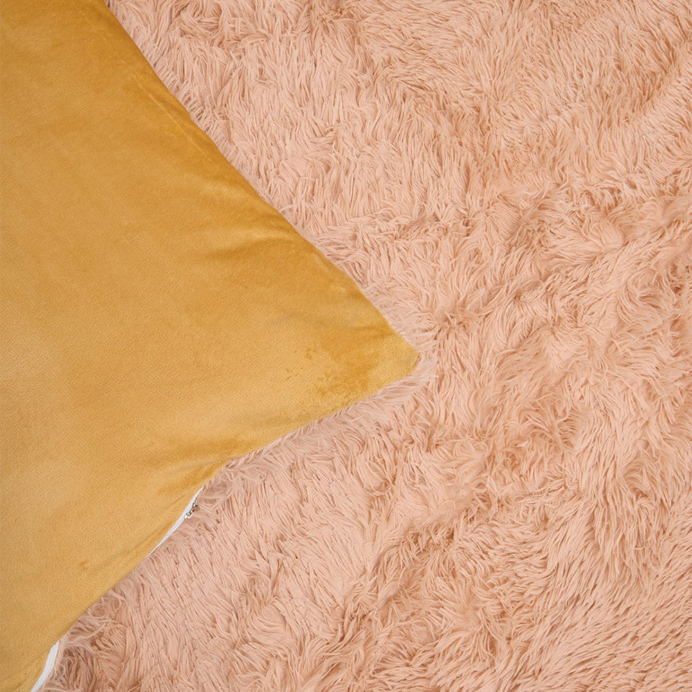 Water Mink Plush Super Soft and Thicken Autumn and Winter Bedding Set, Plush Comfortable Warm Duvet Cover Pillowcases Three-piece Set, Available in Various Colors, Down Duvet Cover, Zipper Closure Design, Single/Double/King/Super King