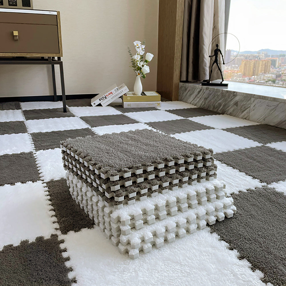 Plush Interlocking Carpet Tiles – 30cm EVA Foam Multipacks