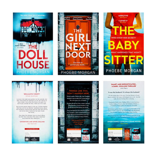 Phoebe Morgan 3 Books Set ( The Girl Next Door, The Doll House, The Babysitter)