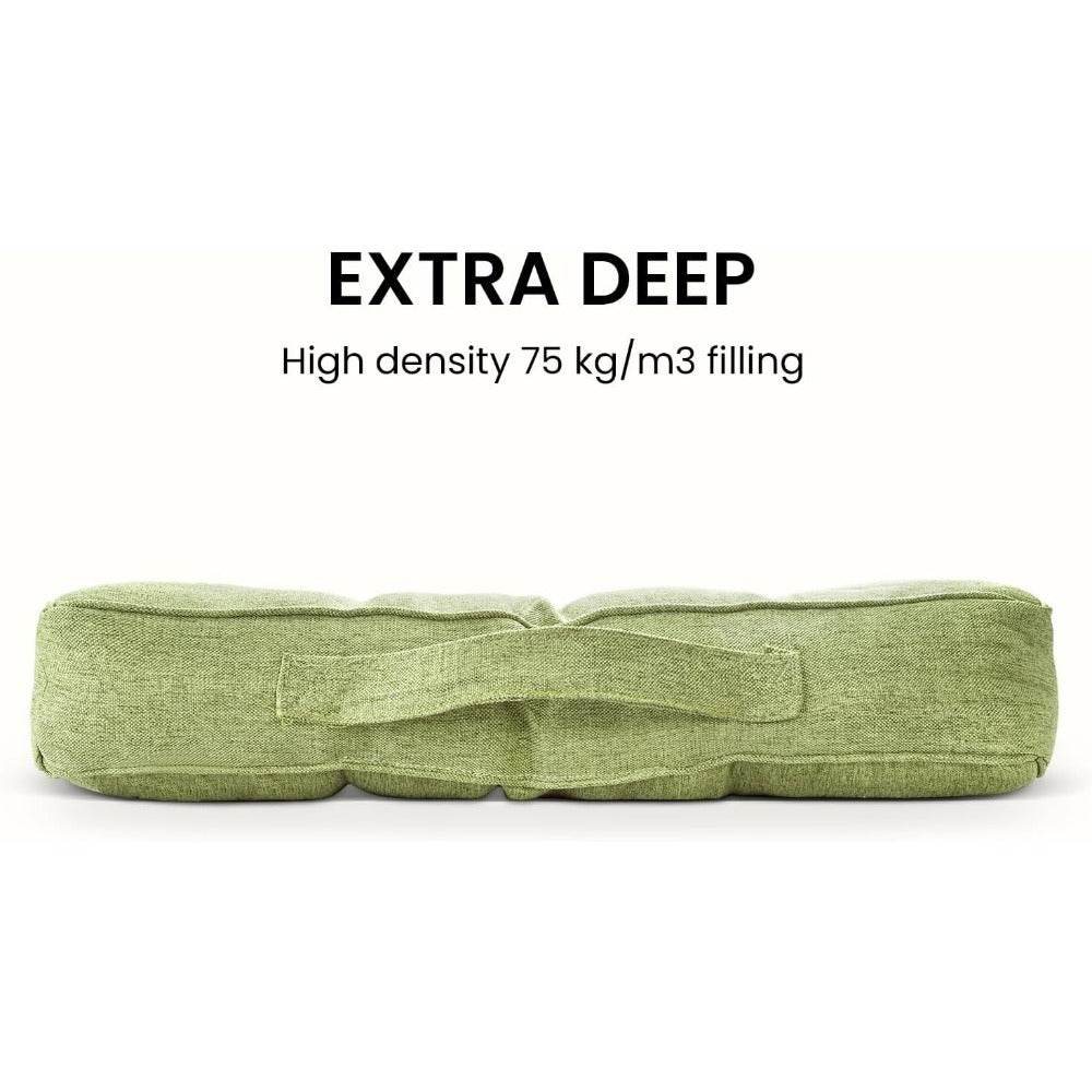 Chair Cushions Tufted Garden Kitchen Chair Cushion with Handle Strap Comfortable Chair Pads for Dining Room Kitchen