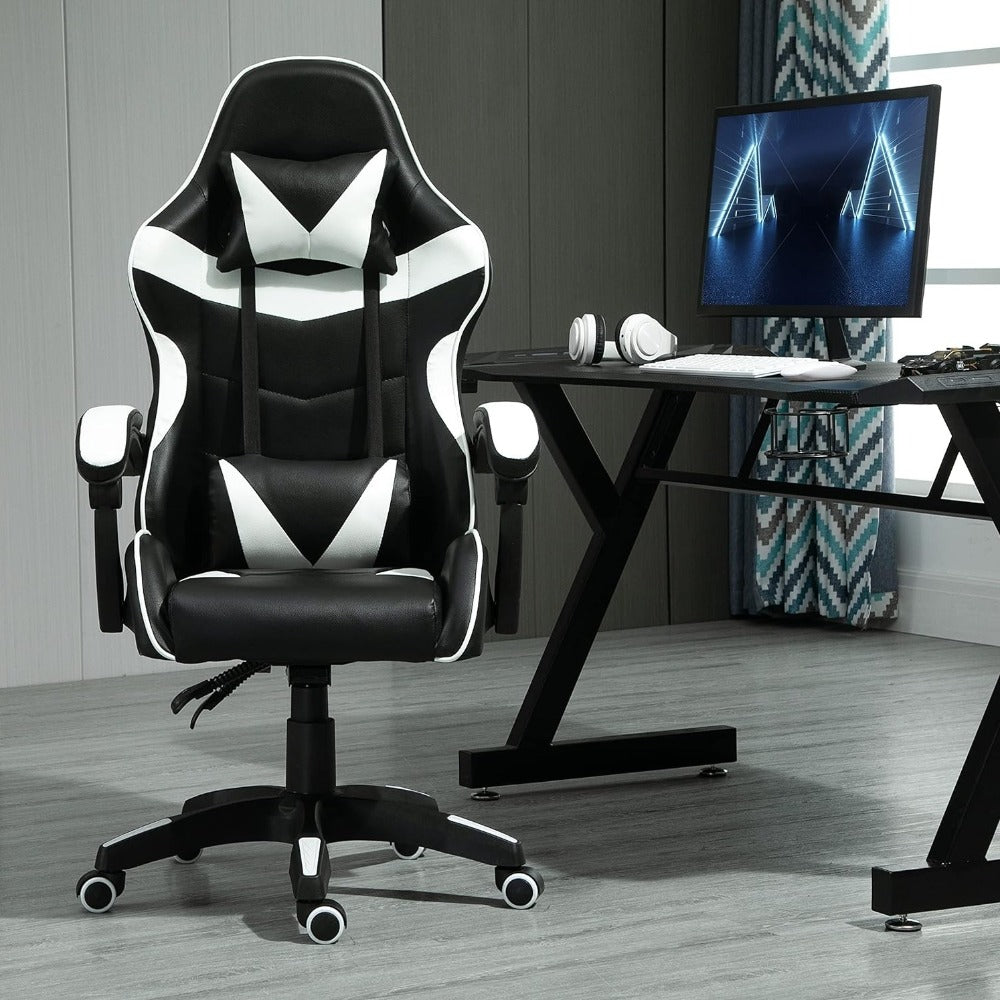 reclining gaming chair - alternate angle 2