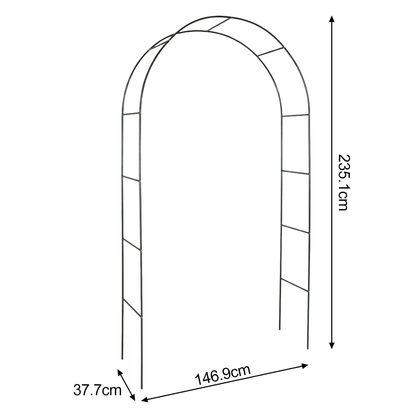 Suitable for Climbing Plants, Roses, Vegetables, Balloon Arch, Outdoor Garden Decoration, Ideal Choice for Valentine'S Day