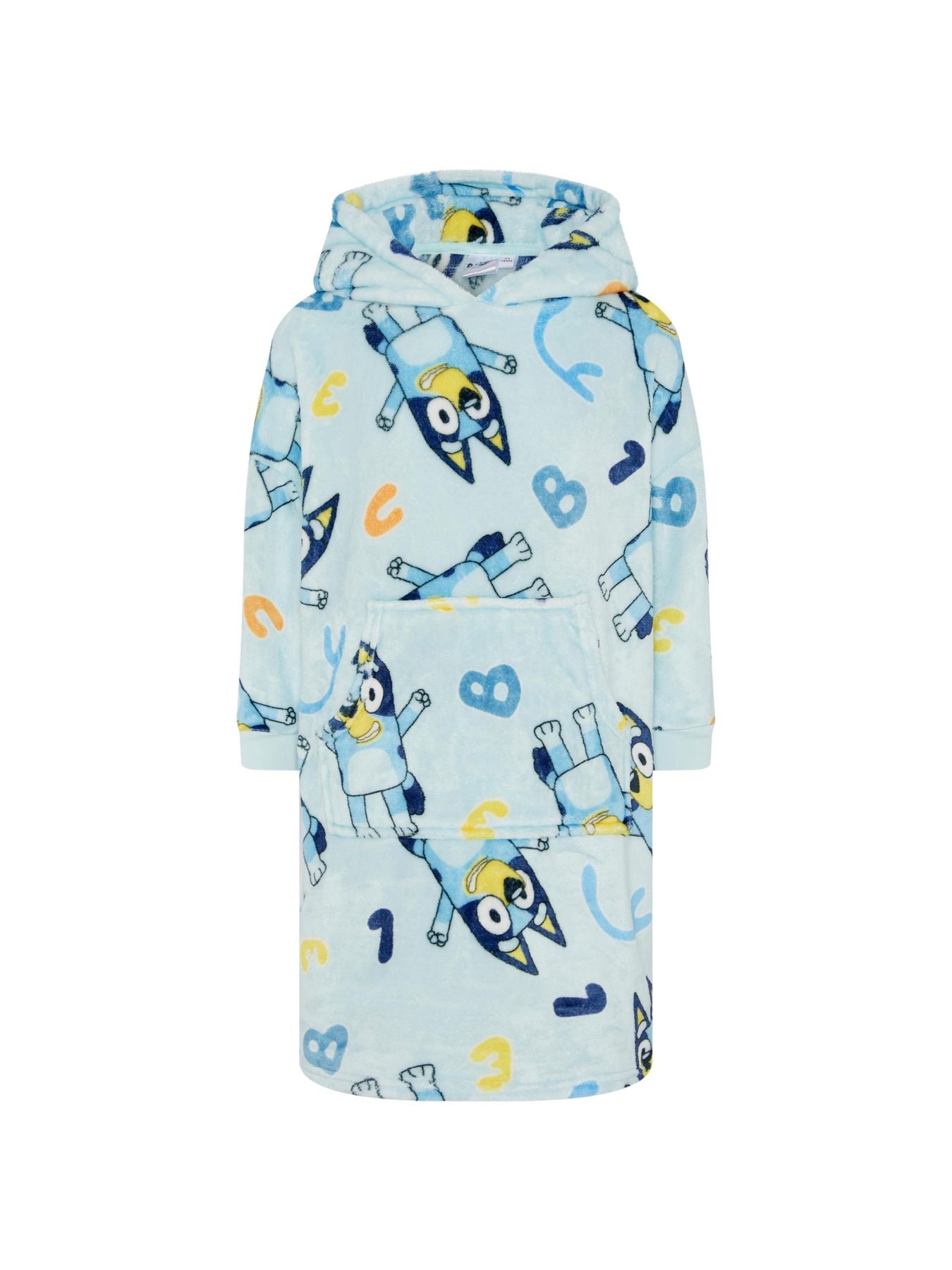 Bluey Unisex Wearable Blanket Hoodie, Stocking filler xmas gift