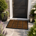 coir and rubber entrance mat — construction detail 14
