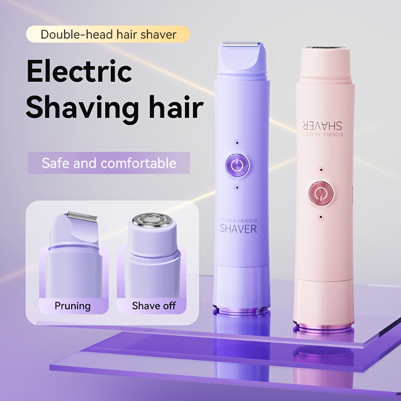 Rechargeable Double-Head Body Shaver – Three Colours