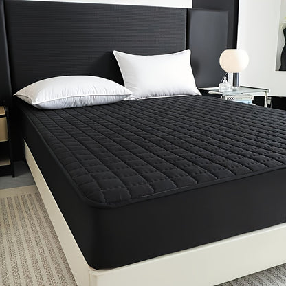 1pc Waterproof Mattress Protector Fitted Sheet, Made from High-Quality Materials, Soft, Breathable, And Comfortable. Ideal for RV Additions And Bedding, Suitable for Bedrooms, Guest Rooms, Or Rvs. Usable in All Seasons