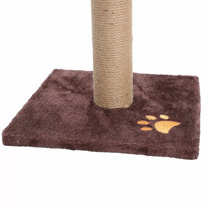 Cat Scratching Post 62cm Tall Sisal Pole Scratcher – Sturdy Cat Furniture for Indoor Cats, Protects Furniture, 3 Colours