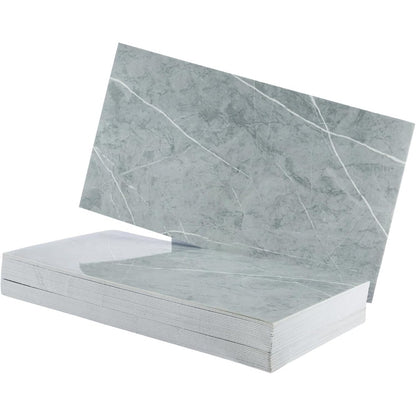 Self-Adhesive Marble Wall Tile Stickers - Peel and Stick Tiles, 32 Pieces, 60x30cm, for Kitchen, Bathroom Backsplash, DIY Home Décor