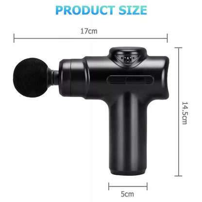 Mini Portable Muscle Relaxation Neck Massager, Fascia Gun, Mini Portable Muscle Relaxation Neck Massager with Lithium Battery, USB Charged, Neck Massager, Professional-Grade Fascial Gun for Whole Body Massage, USB Charged, Massage Device, Compact Design,