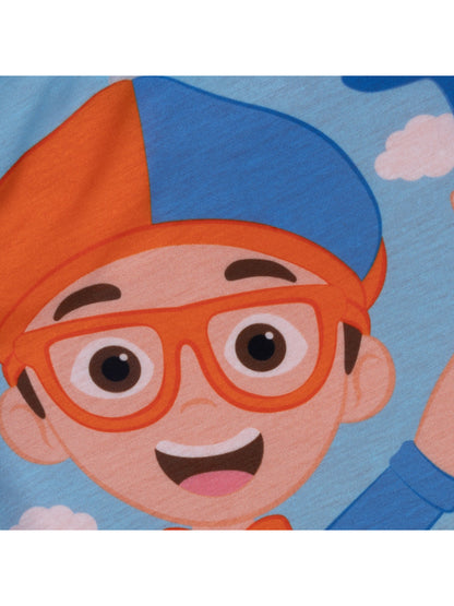 Blippi Space And Planets - Officially Licenced Pyjamas, Stocking Filler Xmas Gift, Stocking Filler Xmas Gift