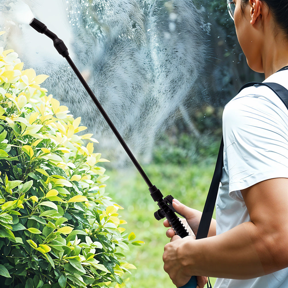 5/8L Garden watering air backpack portable lawn irrigation pressure sprayer available in green, red or blue