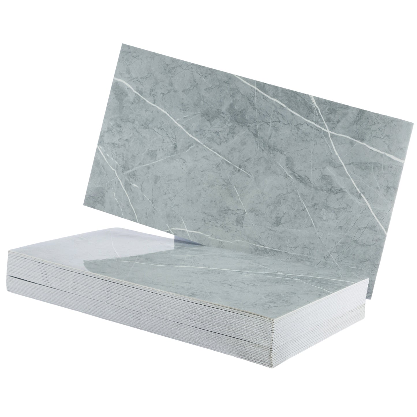 Self-Adhesive Marble Wall Tile Stickers - Peel and Stick Tiles, 32 Pieces, 60x30cm, for Kitchen, Bathroom Backsplash, DIY Home Décor