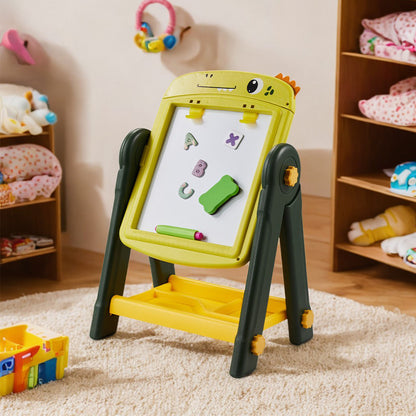 Multifunctional Painting Easel, Art Easel with Magnetic Whiteboard, Foldable Tabletop Easel with Drawing & Writing Accessories, Ideal for Christmas Birthday Gift