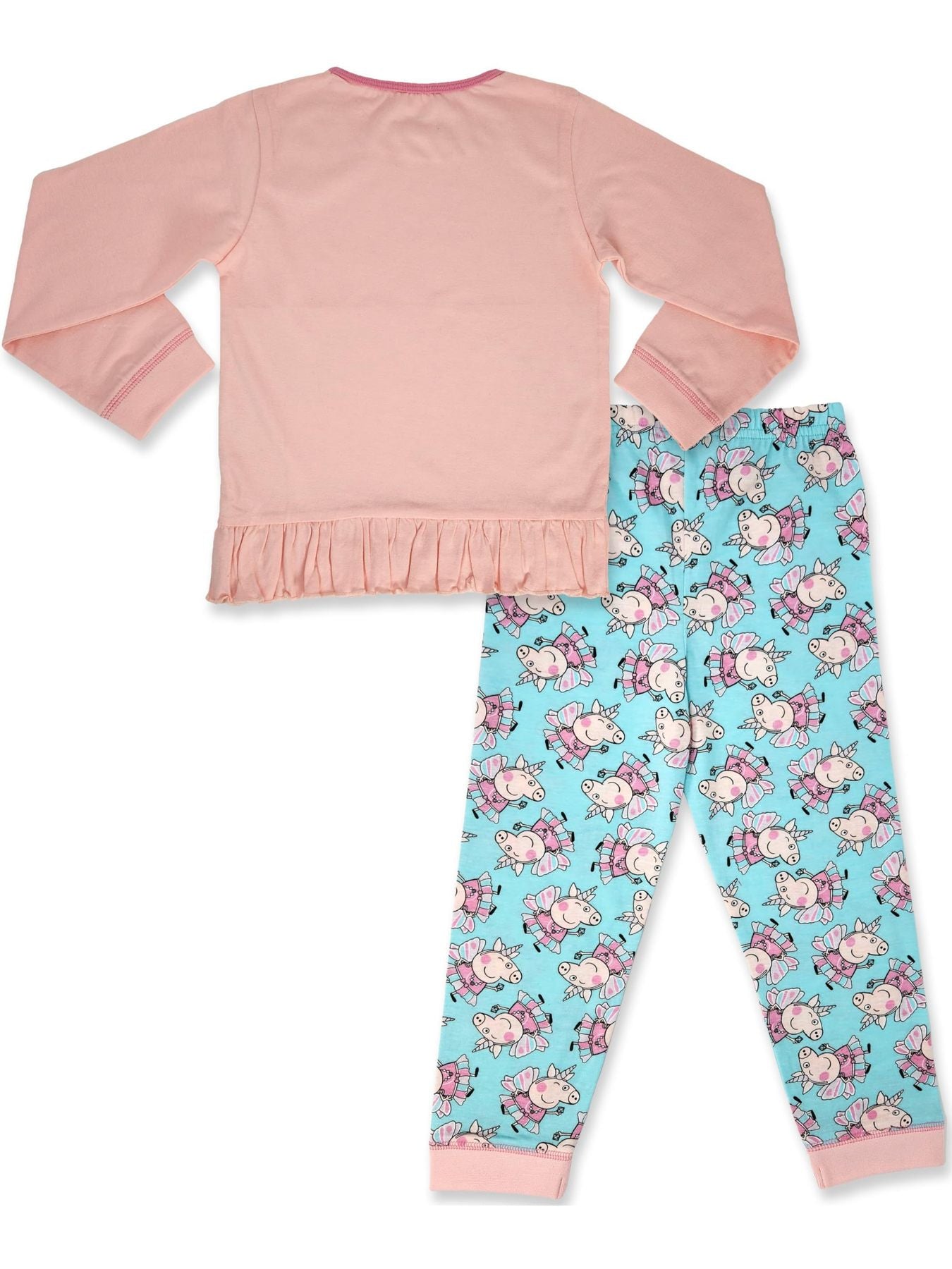 Peppa 100% Cotton Long Pyjama Set 18m-7yr, Stocking filler xmas gift