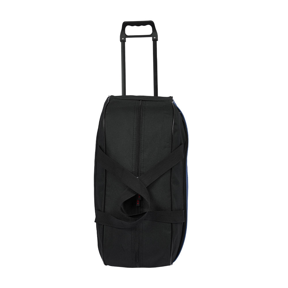 Large Capacity Rolling Travel Bag with Wheels, Lightweight Foldable Luggage Duffel for Weekend Getaways, Business Trips, and Airport Travel, Spacious Carry - on Tote for Packing Essentials