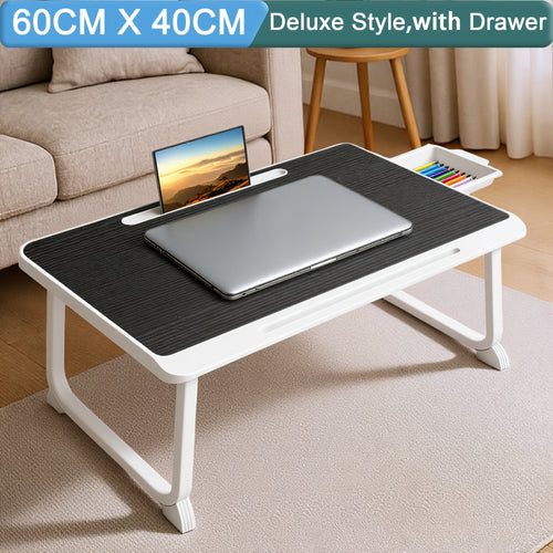 Laptop Bed Table - Foldable Bed Desk, Laptop Tray for Bed, Study, Office & Home Use, Laptop Stand for Bed, Ensuring Stability for Laptops, Tablets, Or Dinner Plates. Bed Table for Laptop, Bed Desk, Laptop Desk