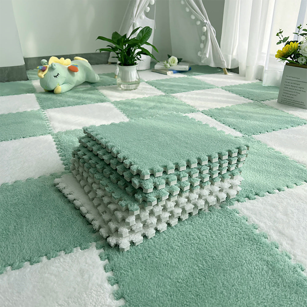 Plush Interlocking Carpet Tiles – 30cm EVA Foam Multipacks