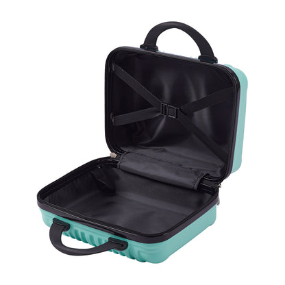 Luggage Sets of 2 Piece, Suitcase Set, Cabin Suitcase with Wheels, Hand Luggage Suitcase and Toiletry Bag with Beauty Case, 20''+14'' Inch