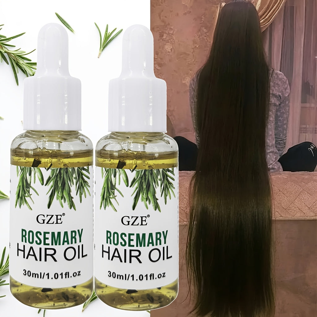 GZE Rosemary Scalp and Hair Oil - Two Pack